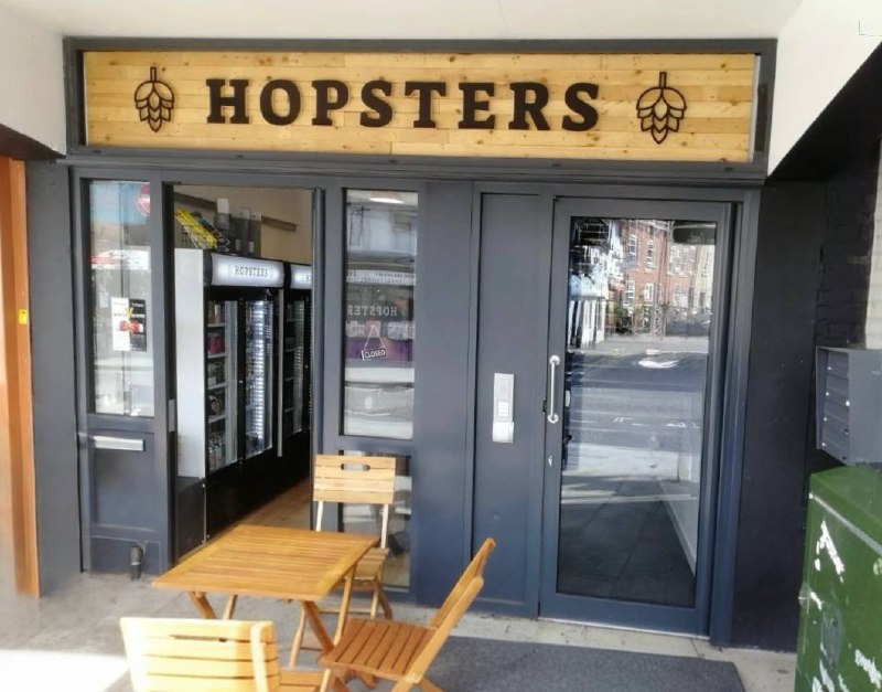 Hopsters in its prime — 47a Moulsham Street, the second stop on the Chelmsford Beer Mile.