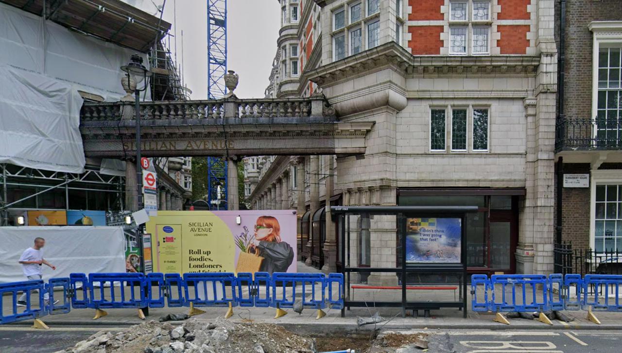 The Holborn Whippet site today